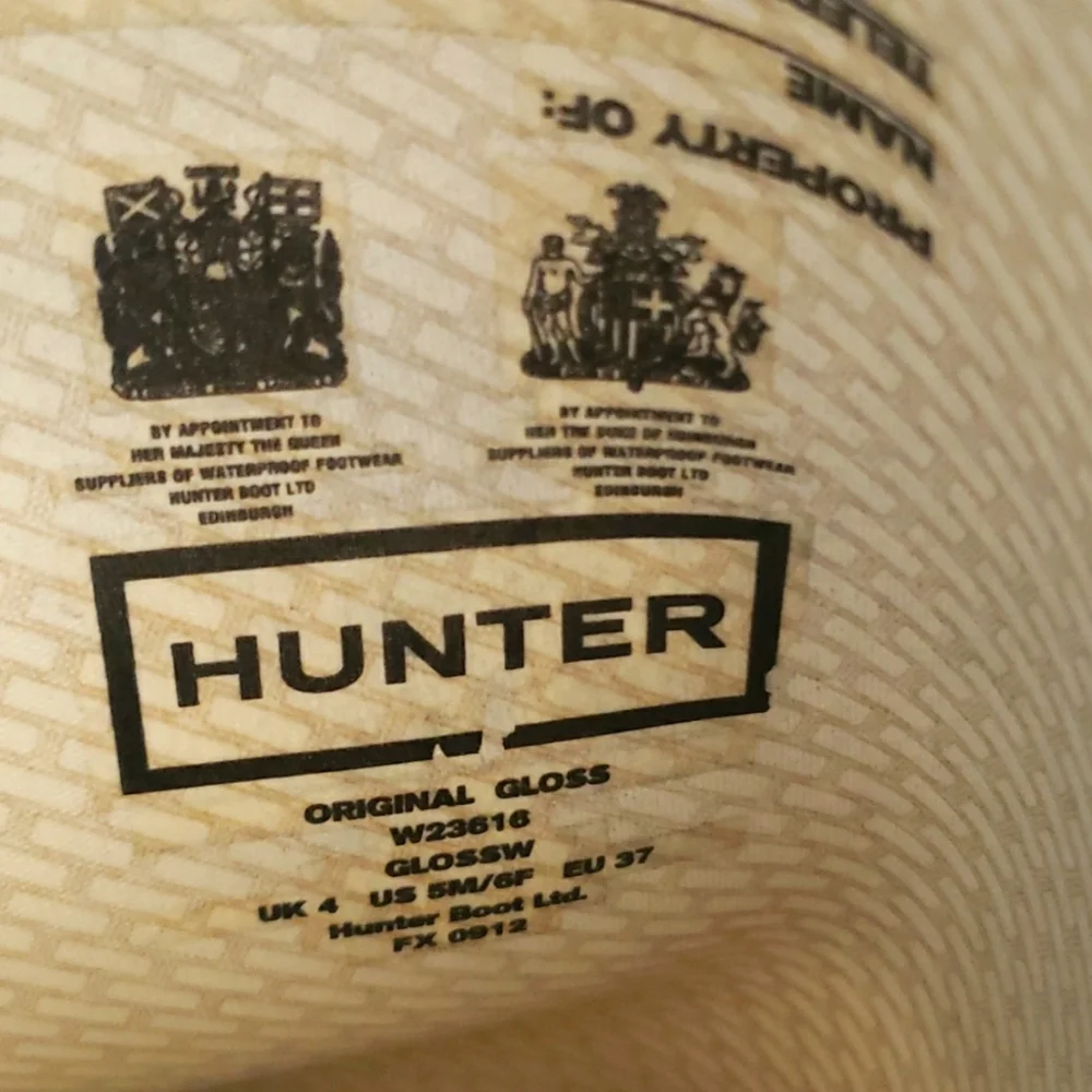 Hunter Original Tall Gloss rain boots